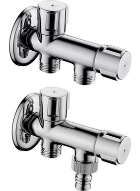 Copper Water Separator Thickened Three way Angle Valve One