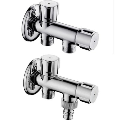 Copper Water Separator Thickened Three way Angle Valve One