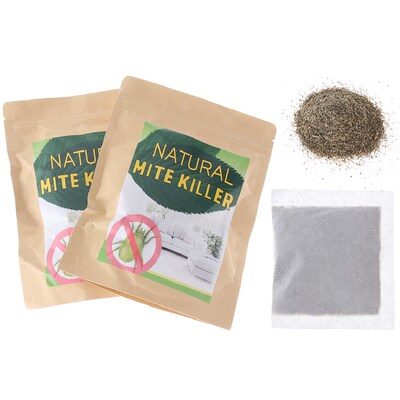 6PCS Dust Mites Killer Natural Herbal Worms Anti-mite Exterm