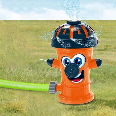 Outdoor Kid Water Spray Toys Fire Hydrant Rotating Sprinkle