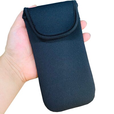 For Apple iPhone 12 Pro Elastic Soft Pouch Sleeve phone Bag