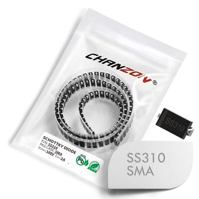 (100 Pcs) SS310 SMD Schottky Barrier Rectifier Diodes 3A 10