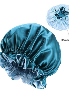 Sd Color Extra Large Satin Silk Bonnet Sleep Cap  Chemothera