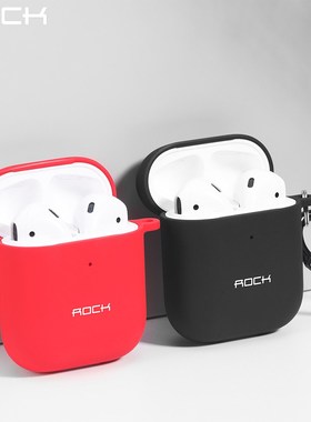 ROCK Liquid Silicone Case for Apple Airpods 2 1 Protective