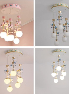 Modern Pendant Light Fixtures Carousel Children's Room Penda
