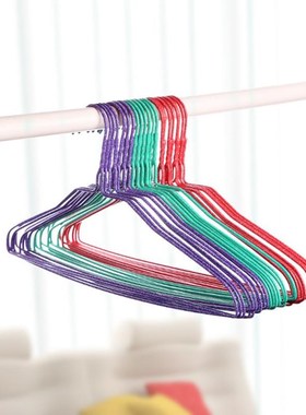 10pcs Multifunctional Plastic Hanger Wardrobe Clothes Coat H