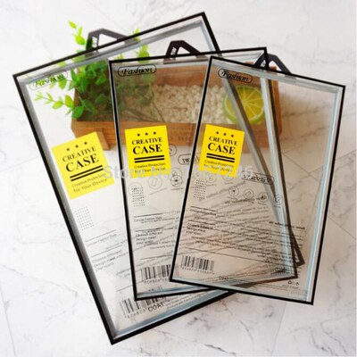 Universal Black Clear PVC Plastic Display Retail Package Bo