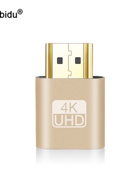 kebidu Hot Sale VGA Virtual Plug HDMI Dummy Adapter Virtual