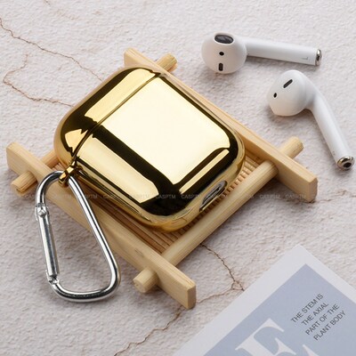Luxury Hard PC Electroplate Earphone Case For AirPods 1 2 H