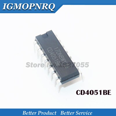 20PCS CD4051BE DIP 16 CD4051B DIP16 4051 N