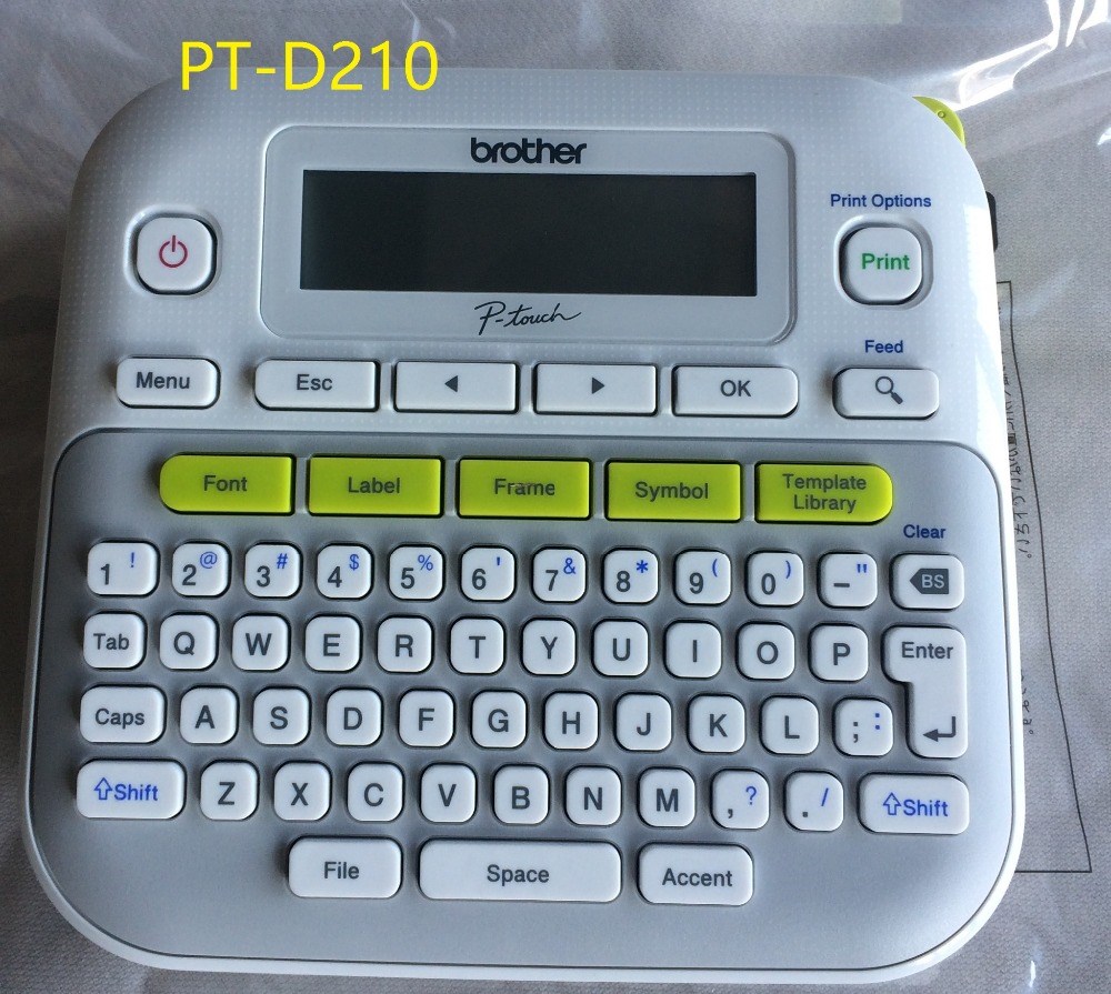 PT-D210 Label Printer PT D210 English Labeling machines