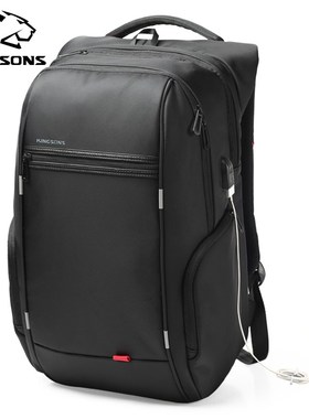 Kingsons 13 Inch External USB Charging Men's Backpack for C