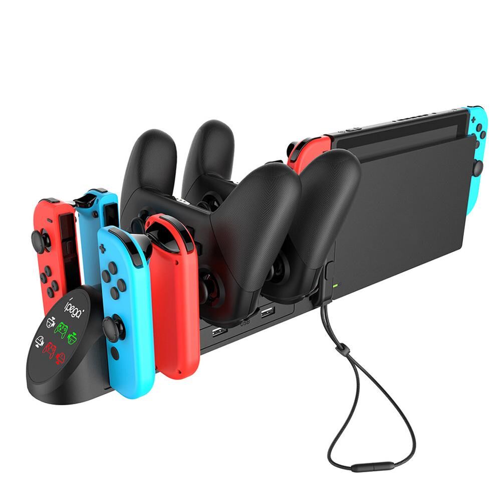 ipega PG 9187 6 In 1 Multi Gram Charger Stand Charging Dock