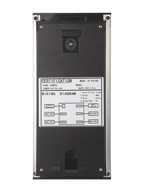 Wired 7'' Monitor Video Door Phone Intercom System + RFID A