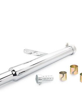 Universal Chrome Vintage muffler motorcycle Tail Pipe muffle