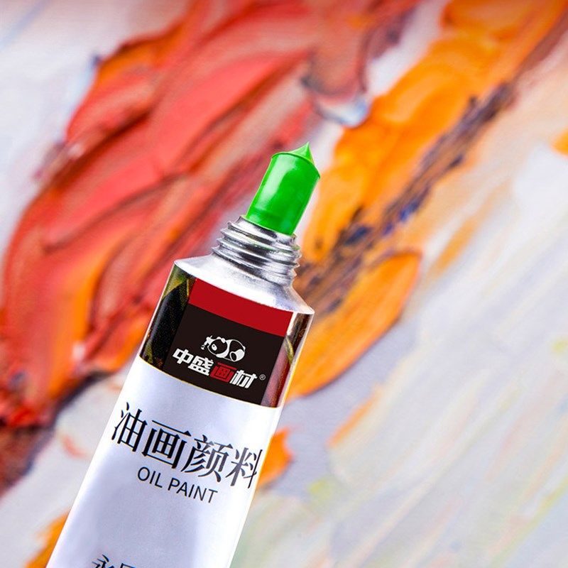 Tubular 20ml Oil Painting set Pigment Beginner Hand Paint Dy