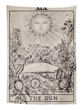 Better Quality The Moon Star Tapestry Wall Hanging Astrology