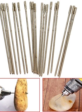 20pcs/Set 0.6mm Shank Drill Bit Set Diamond Sand Hole Saw Cu