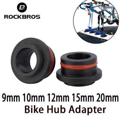 1 Pair Bicycle Hub Adapters 9/ 12/ 15/ 20 mm * 100/110mm Bik
