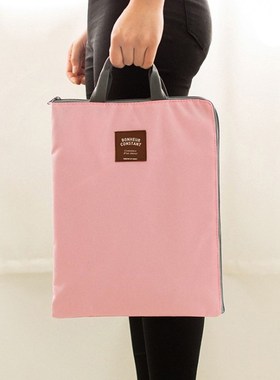 Canvas A4 File Folder Document Bag Business Storage Organiz