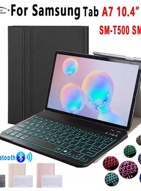 Bluetooth keyboard Magnetic Case For Samsung Galaxy Tab A7