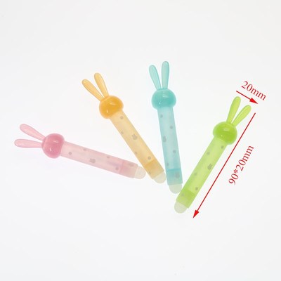 3pcs Suede Cat Erasable Pen Special Eraser Cartoon Erasable