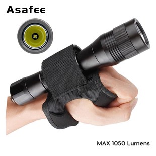 Asafee Diving Torch CREE XM-L2(U4) LED Rechargeable Diving F