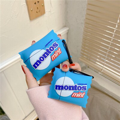 Cute Mints Earphone Case For Apple AirPods 1/2/3 Headset Co