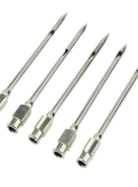 5pcs/Bag Stainless Steel Marinade Injector Needle For Barbe