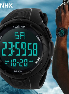 2020 New Luxury Men Analog Digital Military Sport Led Water
