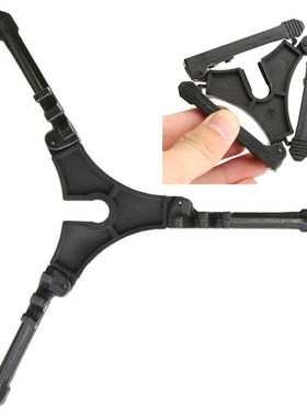 Outdoor Camping Gas Holder Tank Foldable Canister Stand Anti