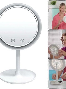 3 in 1 fan 5X Magnifying Sweat-free Makeup Mirror Beauty Mir