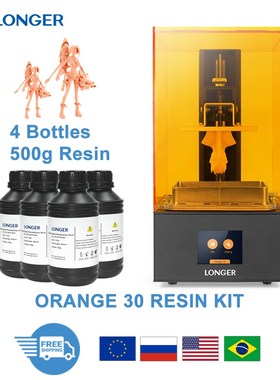LONGER Orange 30 SLA 3D Printer with High Precision 2K LCD 3