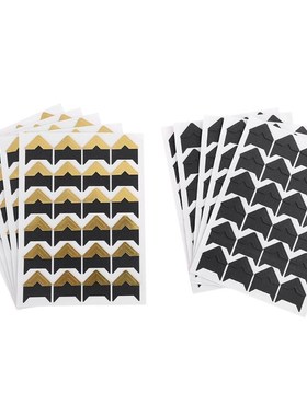 10 Sheets Photo Corners Self Adhesive Stickers, Photo Mount