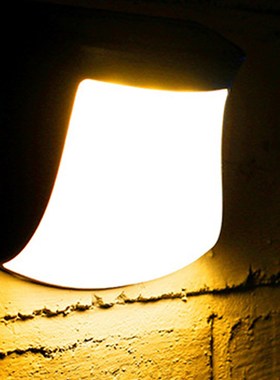 Fence Durable Wall Lights Dust-proof Waterproof Solar Powere