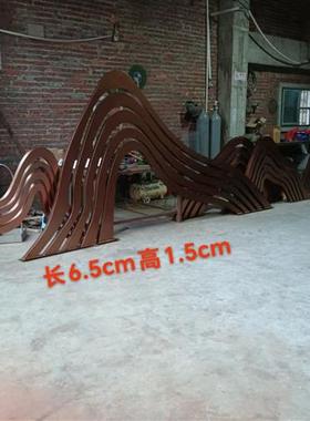 户外不锈钢镂空假山摆件雕塑酒店花园售楼处庭院水池景观落地装饰