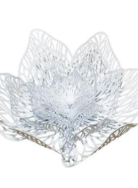 户外不锈钢玫瑰花雕塑花园摆件庭院大型花朵镂空公园景观装饰摆饰