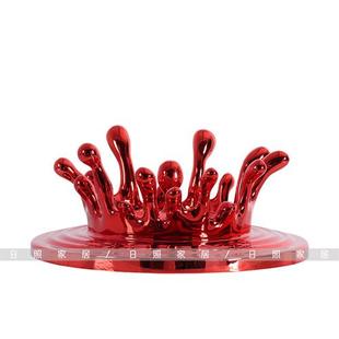 水滴雕塑玻璃钢客厅玄关电视柜悬挂装饰品摆件家居饰品装置艺术品