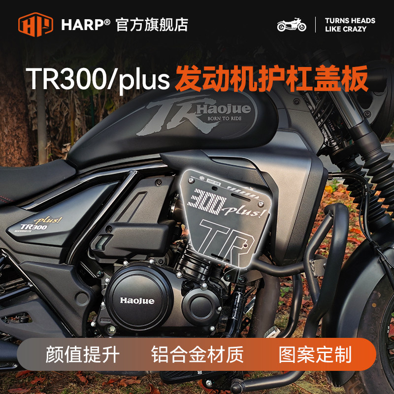 TR300plus/TR300护杠盖板改装保险杠装饰盖板护杠铝合金护板配件