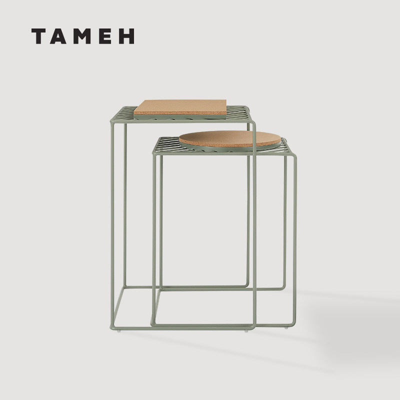 TAMEH歌莉沙发边几客厅家用小茶几北欧现代简约创意设计组合套几