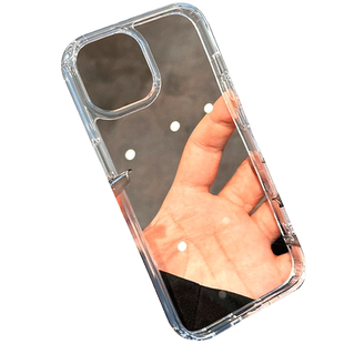 新款17高端亚克力透明适用苹果15promax手机壳不发黄大孔iphone14promax高透16硬壳13pro max防摔简约背板12p