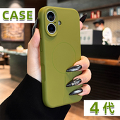 适用苹果16promax手机壳新款 17磁吸iPhone16纯色11液态硅胶15pro全包14防摔plus高级感13男女款 12简约16e套x