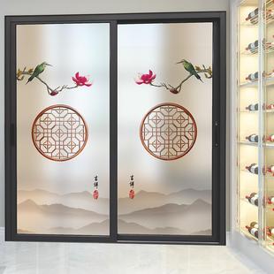 饰厨房窗户透光不透明磨砂贴纸洗手间浴室防偷窥 阳台推拉门玻璃装