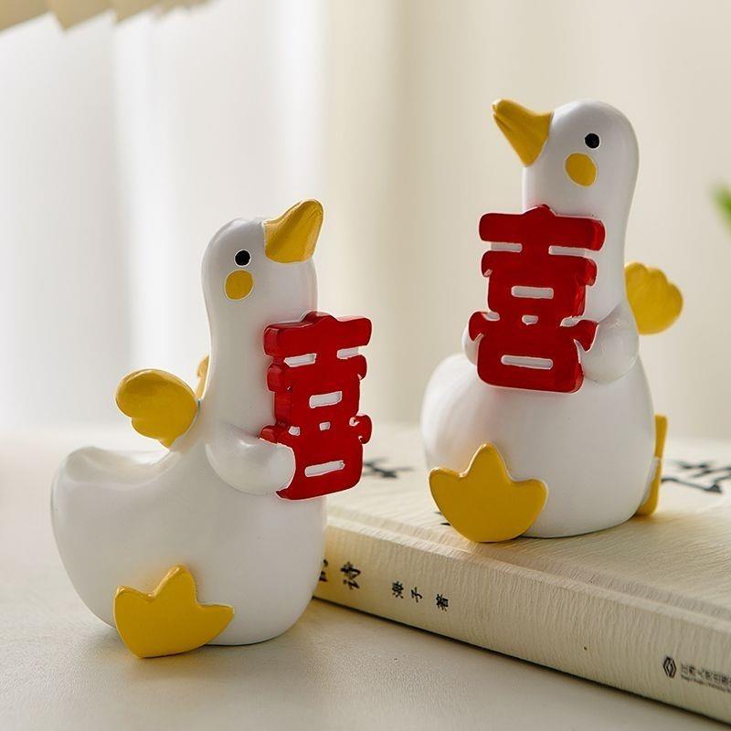 结婚订婚情侣款礼物实用婚房装饰布置装饰喜字结婚专用摆件