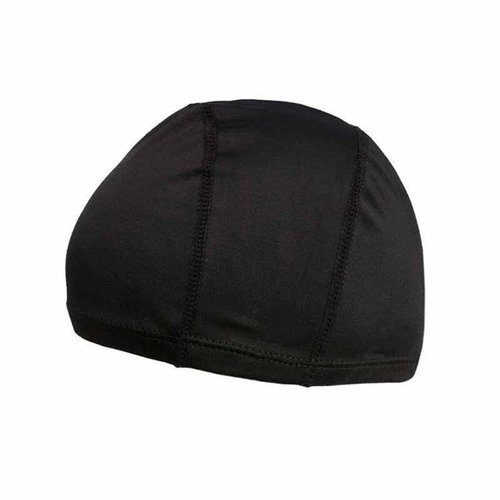 Black Adult Swimming Swim Cap Polyamide elastic Swimming Cap
