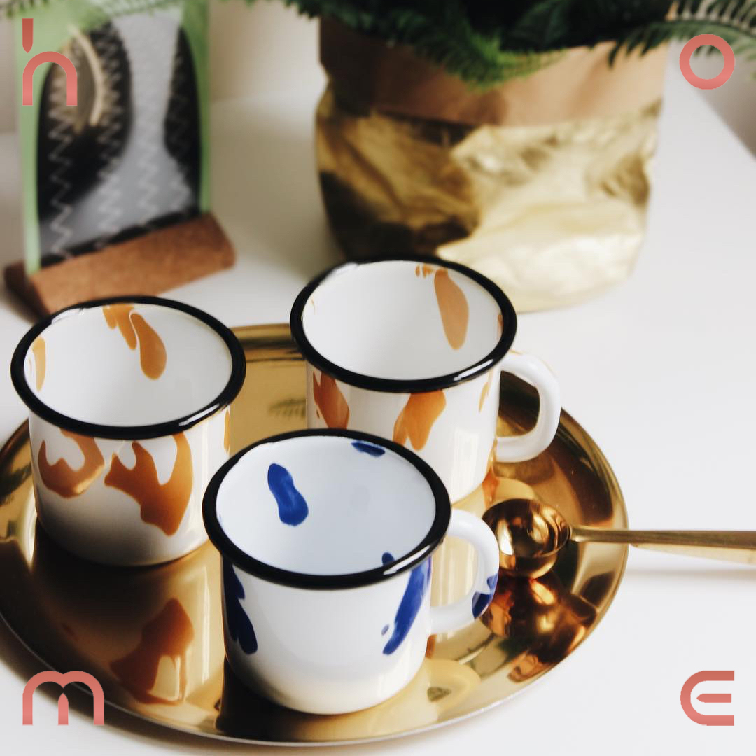 土耳其搪瓷水壶马克杯现货