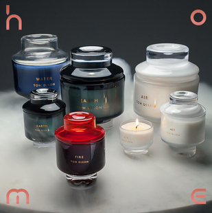 ho+me现货 英国Tom Dixon Scent Candle英倫元素玻璃香氛蜡烛礼品