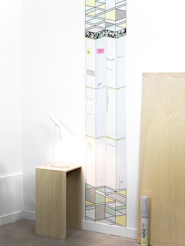 萬年万年历墙贴home現貨法國