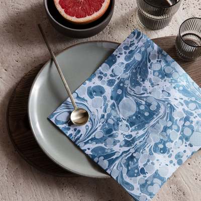 大理石花纹餐巾纸礼品