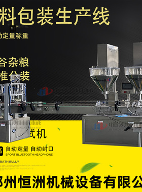 1kg粉料灌装生产线 胡椒粉奶粉营养粉自动包装秤 调味粉剂包装机